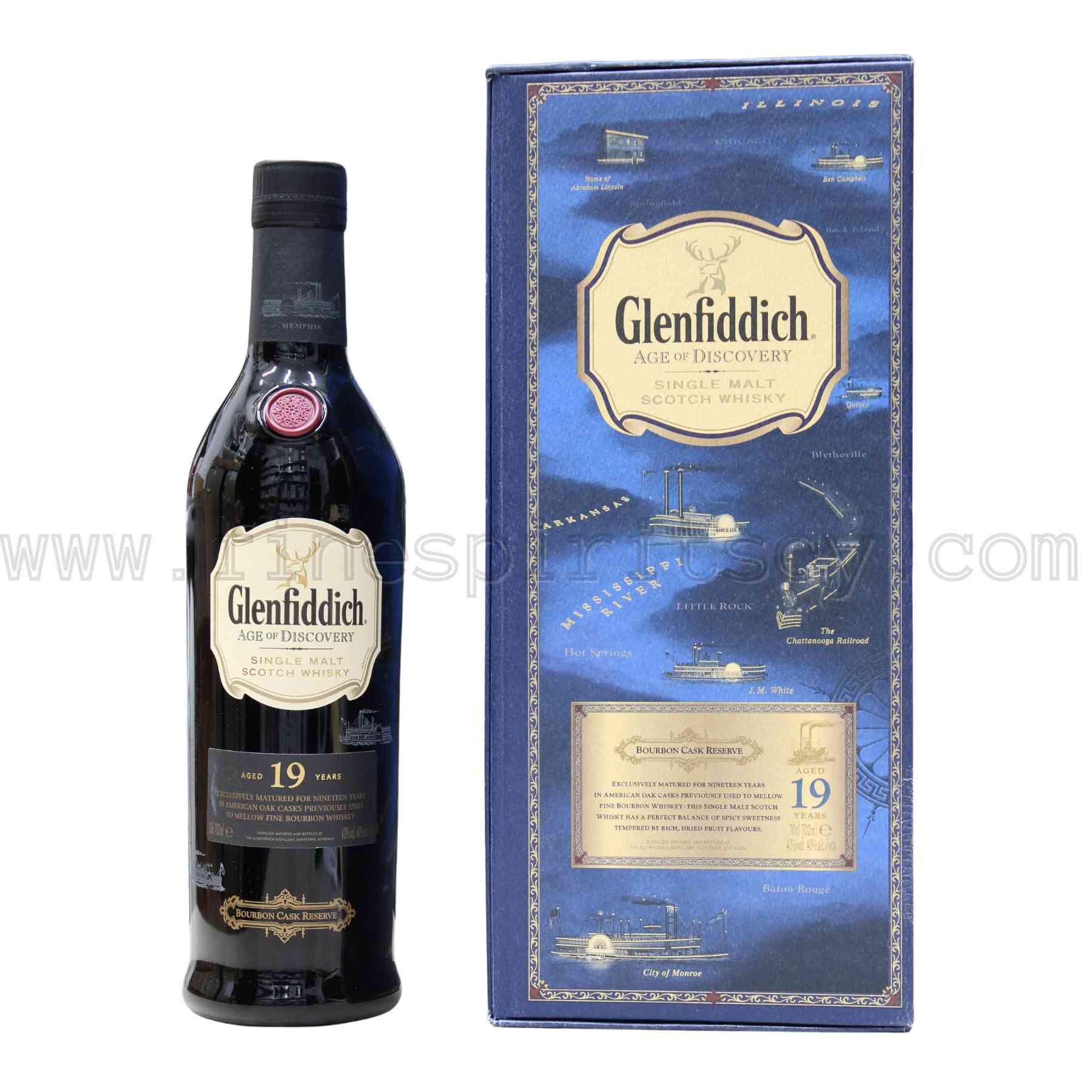 Glenfiddich Age of Discovery Bourbon Cask Reserve 19 Year Old Single Malt