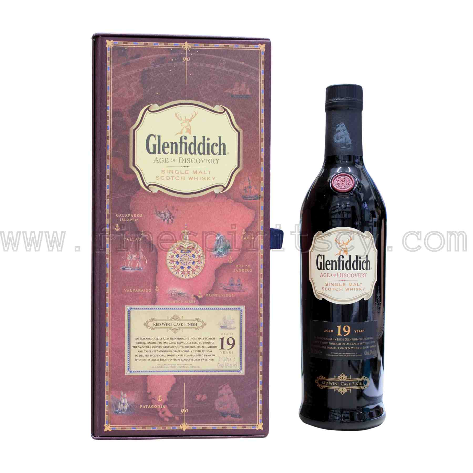 Glenfiddich 19 Year Old Age Of Discovery Red Wine Cask Finish