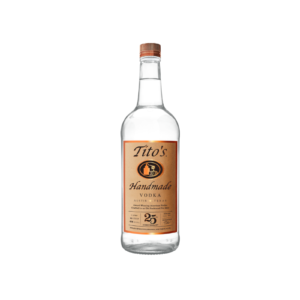TITO'S HANDMADE 25 ANNIVERSARY VODKA - 1L