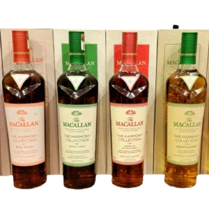 The Macallan Harmony Collection – Green Meadow, Amber Meadow, Fine Cacao, Rich Cacao, Smooth Arabica, Inspired by Intense Arabica & Guardian Oak (0.7L)