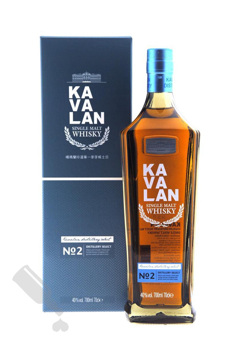 Kavalan Single Malt Whisky No. 2 – 0.70 L